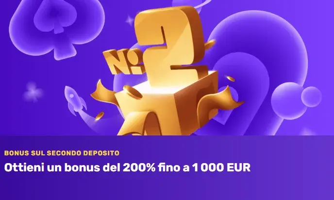 Bonus Rocket Play sul secondo deposito